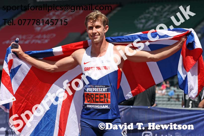 Mens 400 metres Hurdles, World Championship Team Trials, Alexander Stadium, Birmingham